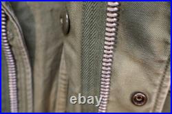 Cold War US Army 11th Airborne Coat Mans Cotton M-1951 Field Jacket, X-Small Reg