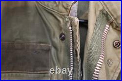Cold War US Army 11th Airborne Coat Mans Cotton M-1951 Field Jacket, X-Small Reg