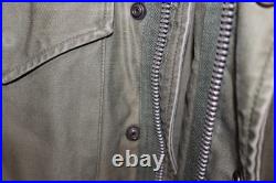 Cold War US Army 11th Airborne Coat Mans Cotton M-1951 Field Jacket, X-Small Reg