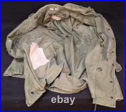 Cold War US Army 11th Airborne Coat Mans Cotton M-1951 Field Jacket, X-Small Reg