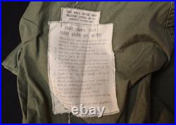 Cold War US Army 11th Airborne Coat Mans Cotton M-1951 Field Jacket, X-Small Reg