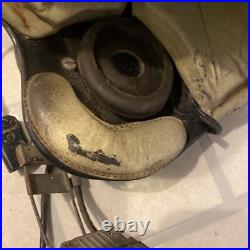 Cold War US Army Armor Tank Crew Football Helmet'MacGregor' Communications Rare