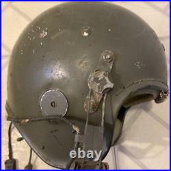 Cold War US Army Armor Tank Crew Football Helmet'MacGregor' Communications Rare