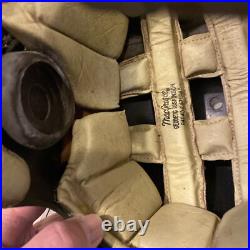 Cold War US Army Armor Tank Crew Football Helmet'MacGregor' Communications Rare