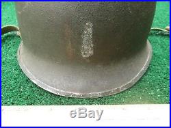 Collectible M1 Type Military Helmet & Liner Dated 1953 Korean War Same Mold as 2