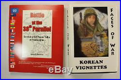 Collection of 4 Korean War History Books Lot Battle 38th Parallel Vignettes