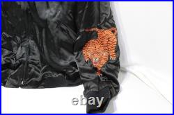 Custom Vintage 1950s Korean War era Silk Souvenir light Jacket Tiny M size M