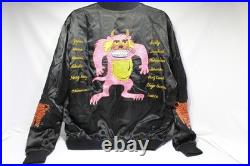 Custom Vintage 1950s Korean War era Silk Souvenir light Jacket Tiny M size M