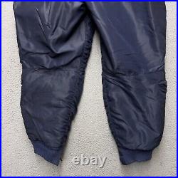 D-1A Heavy Flying Trousers Mens 32 Blue Korean War USAAF MFG CH Masland & Sons