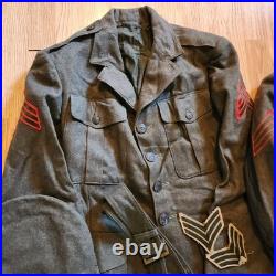 DOCUMENTED 1950s USMC Estate Archive Named Uniforms Discharge Photos 1-of-1 Lot