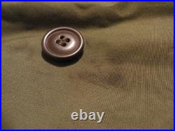 Dated Feb. 1952 Korean War BELTED OVERCOAT With Liner M-1951 US Military Patches