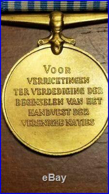 Dutch (Netherlands) UN Korean War Campaign medal