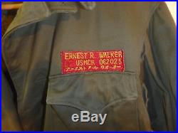 Excellent Estate Find Identified U. S. M. C. Field Jacket, Korean War