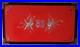 EXTREMELY RARE Korean War MILITARY GIFT PRESENTATION Red Lacquer Tea Table PEARL