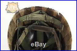 Early Post WW2/Korean War Era US Army Painted Medic Helmet-Named