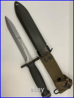 Eickhorn-M4 Bayonet and Scabbard for the M1 Carbine (2 Scabbard Options)