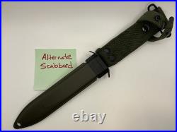 Eickhorn-M4 Bayonet and Scabbard for the M1 Carbine (2 Scabbard Options)