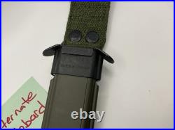 Eickhorn-M4 Bayonet and Scabbard for the M1 Carbine (2 Scabbard Options)