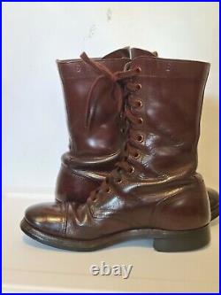 Endicott Johnson 1949 Korean War Jump boots 6D Fit Womens size 8.5