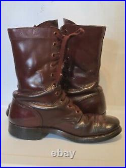 Endicott Johnson 1949 Korean War Jump boots 6D Fit Womens size 8.5
