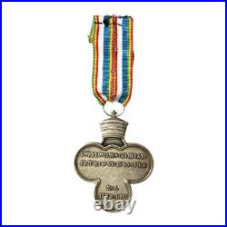 Ethiopian Haile Selassie Korean War Medal Silver Alloy Military Decoration