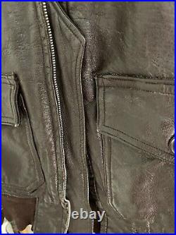 First Series G1 Jacket 55j14 40s 50s USN Flight Jacket Korean War Era Real Sz 40