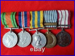 Fleet Air Arm WW2 Korean War Medal Group
