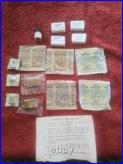 Food Packet, Survival, ST-3 Korean War Bailout ration, one sealed, one opened