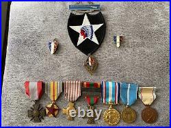 French Battalion of the United Nations Organisation Korean War Medals