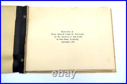 GENERAL ALBERT STACKPOLE 1956 Photo Album from Fort Knox, Kentucky
