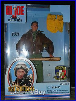 GI Joe Classic Collection Ted Williams Korean War Fighter Pilot 35 years