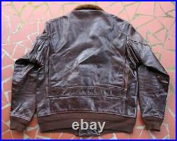 Goodwear Leather-pritzker 55j14 G-1 Model Size 44 Korean War Era Flight Jacket