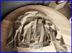 IKE JACKET Hell on Wheels US Military Korean War & Tie 1950 LARP size 38R