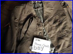 IKE JACKET Hell on Wheels US Military Korean War & Tie 1950 LARP size 38R