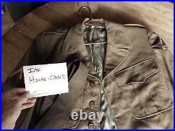 IKE JACKET Hell on Wheels US Military Korean War & Tie 1950 LARP size 38R