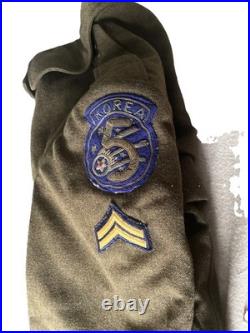 Ike Jacket With Korean War Air Force Patch Patches