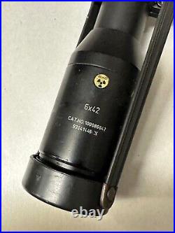 Israeli Zf95 6x42 Telescope For Rifle Complete With Mount