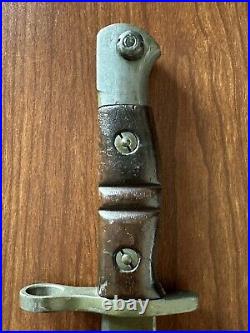 KOREA WAR US M-1917 BAYONET FOR TRENCH SHOTGUNS B A INC Scabbard