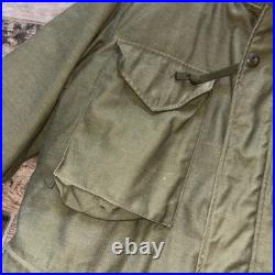 KOREAN Vietnam WAR US ARMY ALASKAN COMMAND M-65 FIELD JACKET OG-107 M-51 Lined S