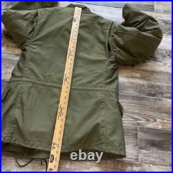 KOREAN Vietnam WAR US ARMY ALASKAN COMMAND M-65 FIELD JACKET OG-107 M-51 Lined S