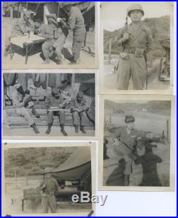 KOREAN WAR. 25th SIG CORPS 190 PHOTOS. 1950s. Loose from album. MILITARY