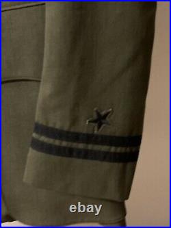 KOREAN WAR ERA Lieutenants Uniform heavy wool Olive Green Jacket 40L & Pants