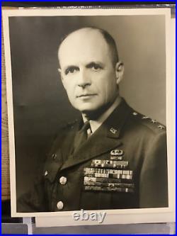 KOREAN WAR ERA Signed Photo of GENERAL MATT RIDGEWAY 1950