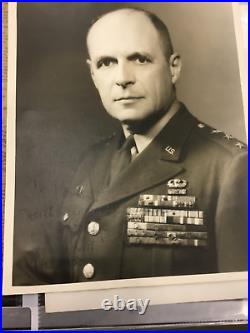 KOREAN WAR ERA Signed Photo of GENERAL MATT RIDGEWAY 1950