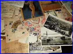 KOREAN WAR HUGE LOT OF PHOTOS, DOCUMENTS, LETTERS to and from, holiday cards etc