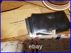 KOREAN WAR HUGE LOT OF PHOTOS, DOCUMENTS, LETTERS to and from, holiday cards etc