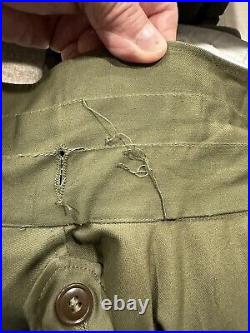 KOREAN WAR NOS WithCUTTER TAG MILITARY OG-107 M-1951 FIELD JACKET REGULAR LARGE