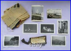 KOREAN WAR SOUVENIR Grouping Communist Shell Fragment with Provenance & Photos