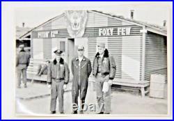 KOREAN WAR US AIR FORCE PATCH 12 Fighter Bomber Squadron-ORIGINAL FOXY FEW RARE