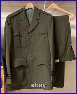 KOREAN WAR US Navy Lt Commanders Uniform Jacket 40L & 2 Pair of Pants 34L
